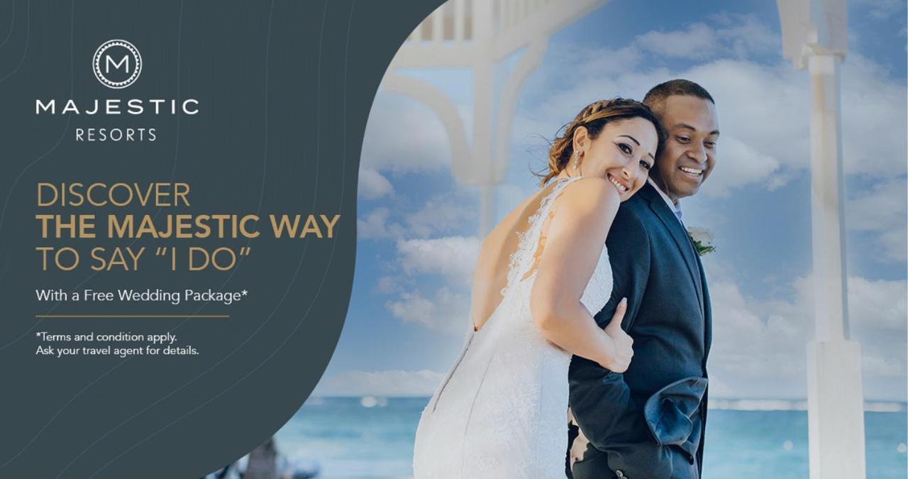 Majestic Colonial Punta Cana (Adults Only) Eksteriør bilde Wedding at Majestic Resorts
